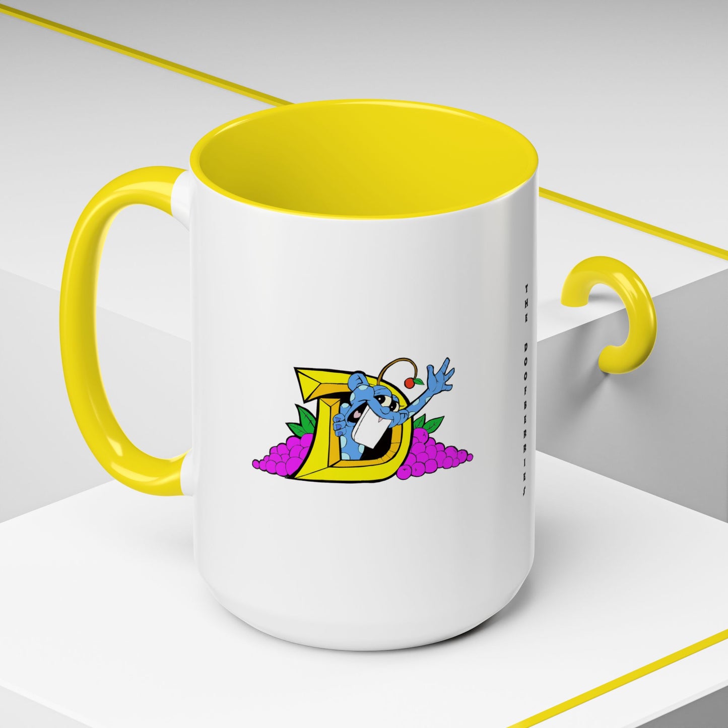 DOOFBERRIES -- Always Believe in Yourself, Unique Gift for Coffee Lovers, Inspirational Drinkware, Cute Character Mug
