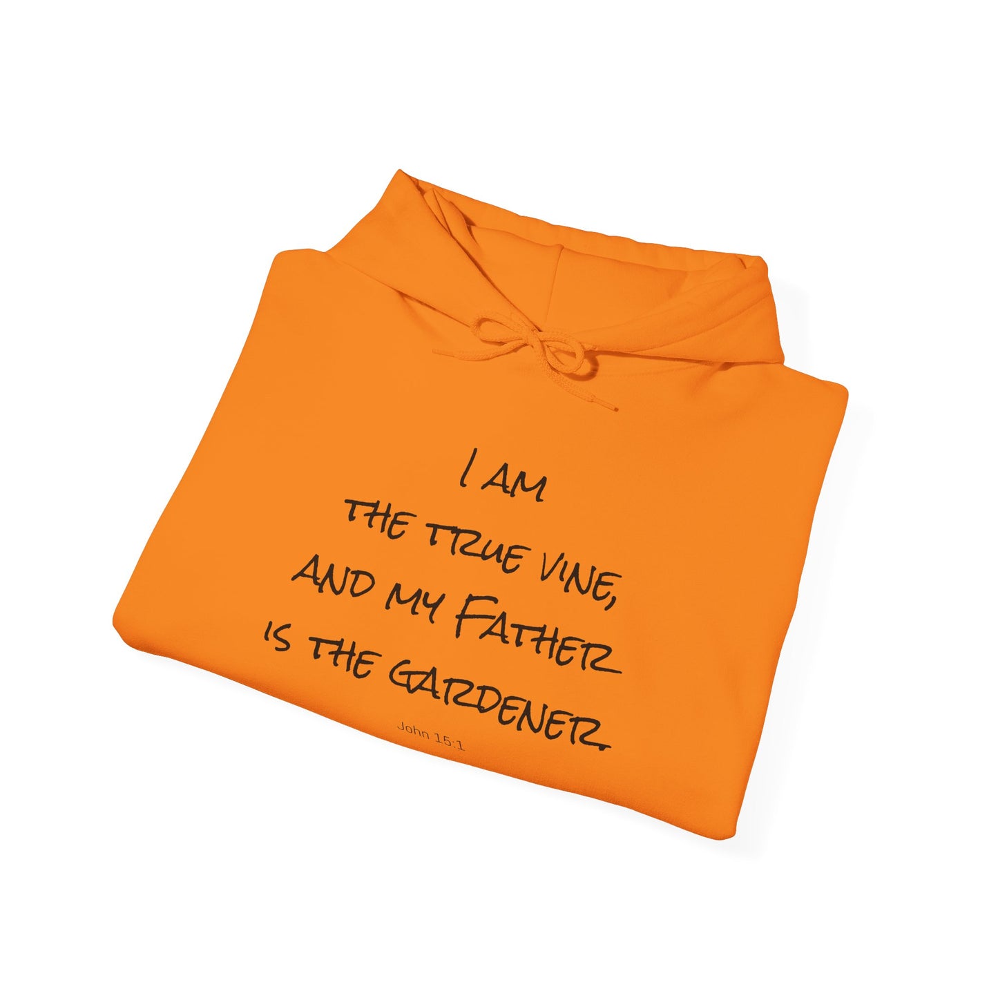 I AM the true vine -- Cozy Unisex Heavy Blend™ Hooded Sweatshirt - Perfect for All Occasions