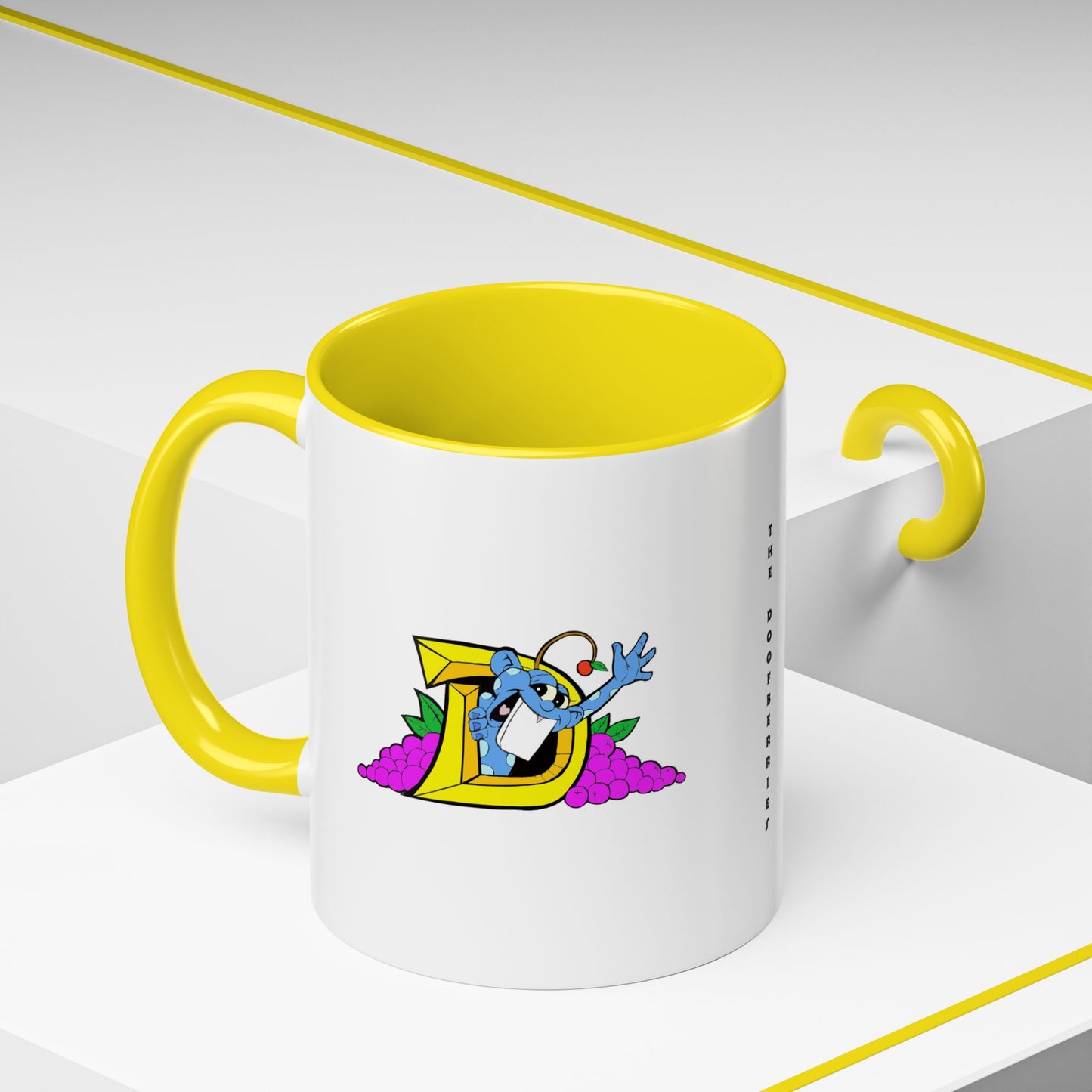 DOOFBERRIES -- Always Believe in Yourself, Unique Gift for Coffee Lovers, Inspirational Drinkware, Cute Character Mug