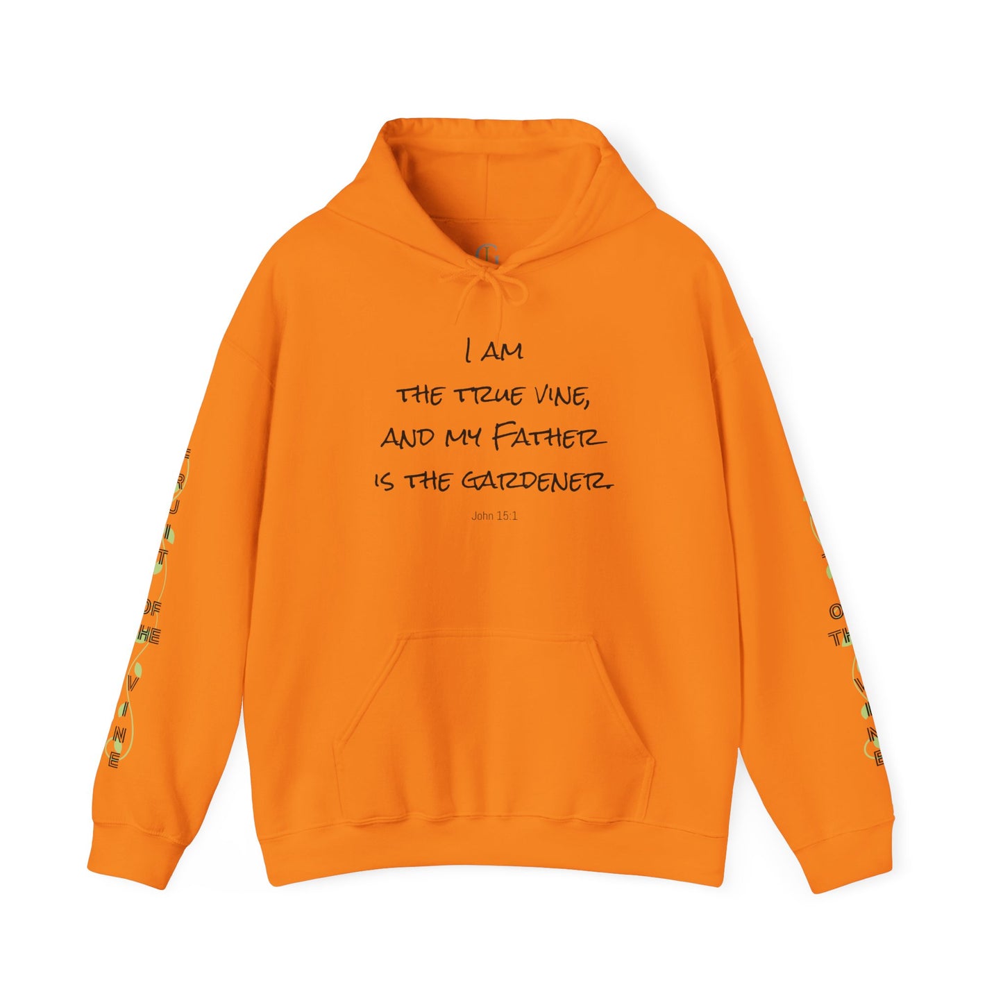 I AM the true vine -- Cozy Unisex Heavy Blend™ Hooded Sweatshirt - Perfect for All Occasions