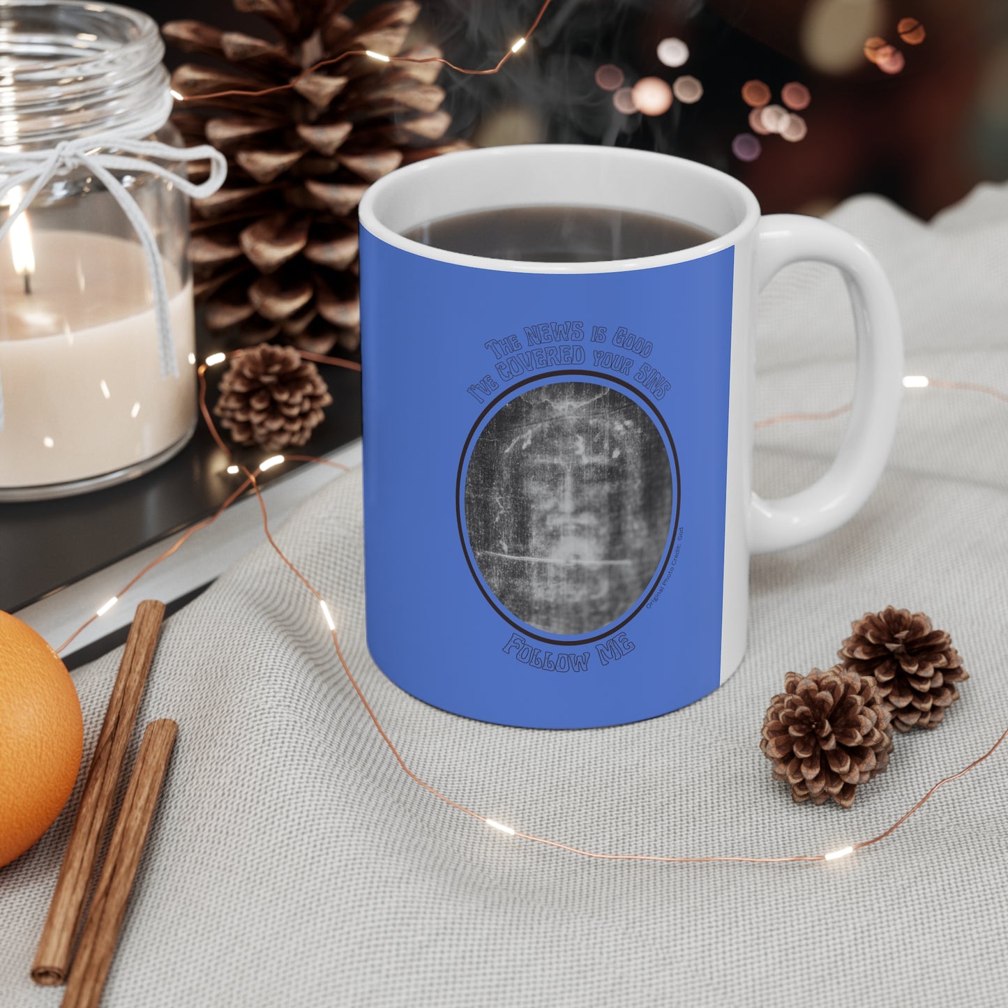 Shroud of Turin Ceramic Mug 11oz