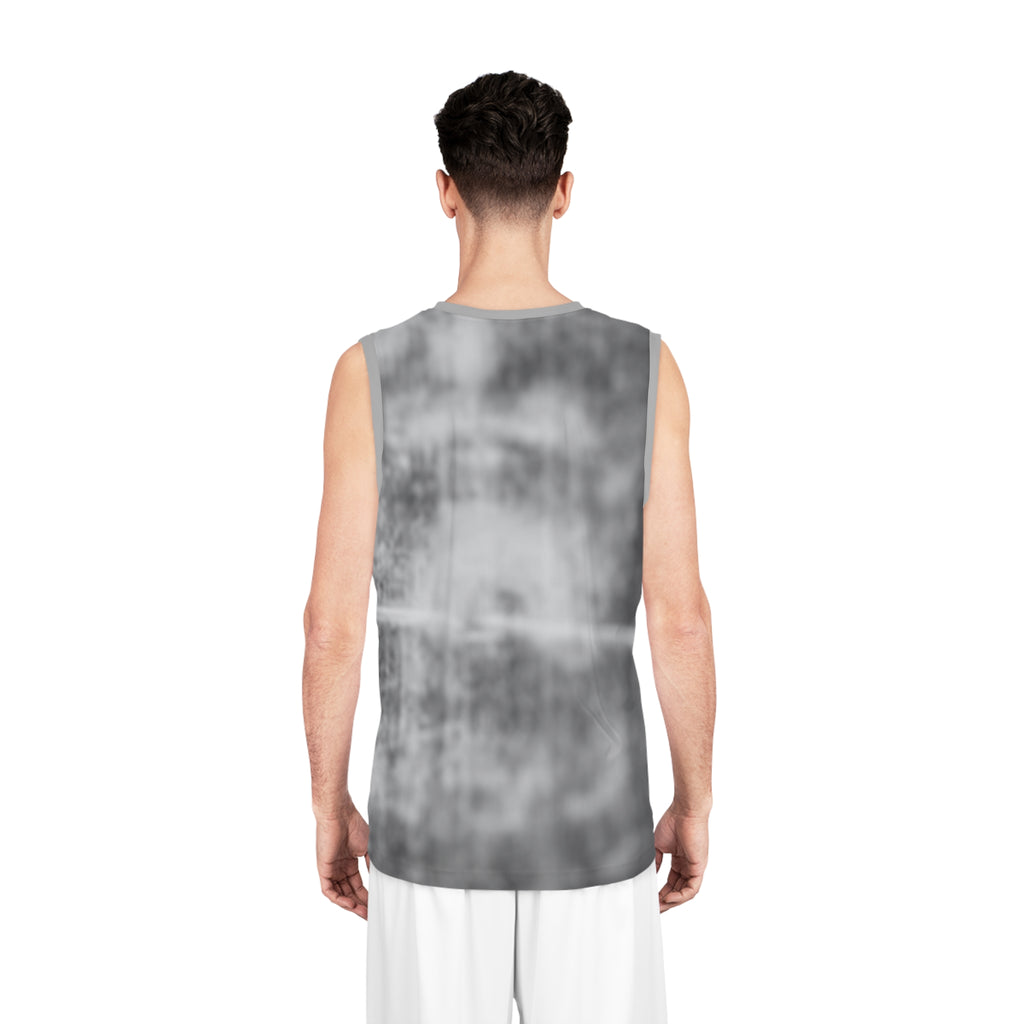 Shroud of Turin GRAY Basketball Jersey (AOP)