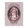 Shroud of Turin -- Arctic Fleece Blanket -- Jesus -- Narrow Gate