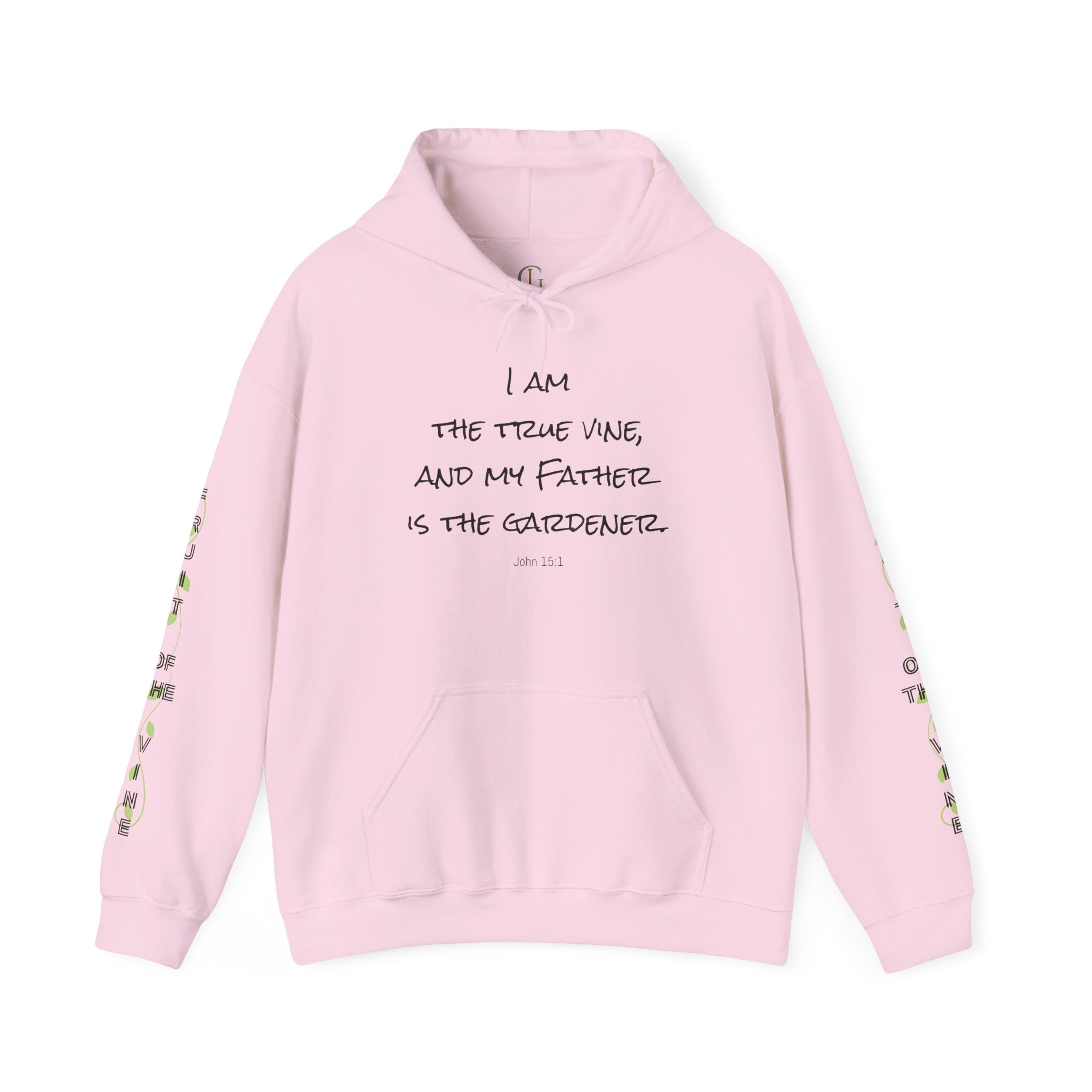 I AM the true vine -- Cozy Unisex Heavy Blend™ Hooded Sweatshirt - Perfect for All Occasions