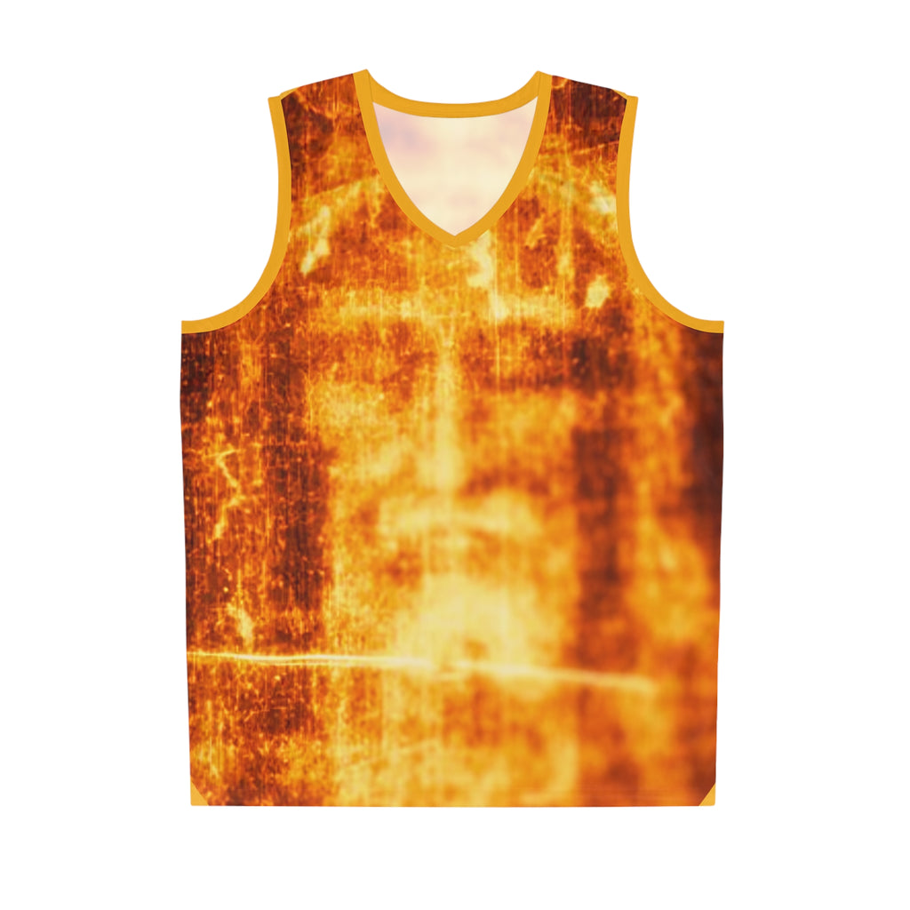 Shroud of Turin Basketball Jersey (AOP)