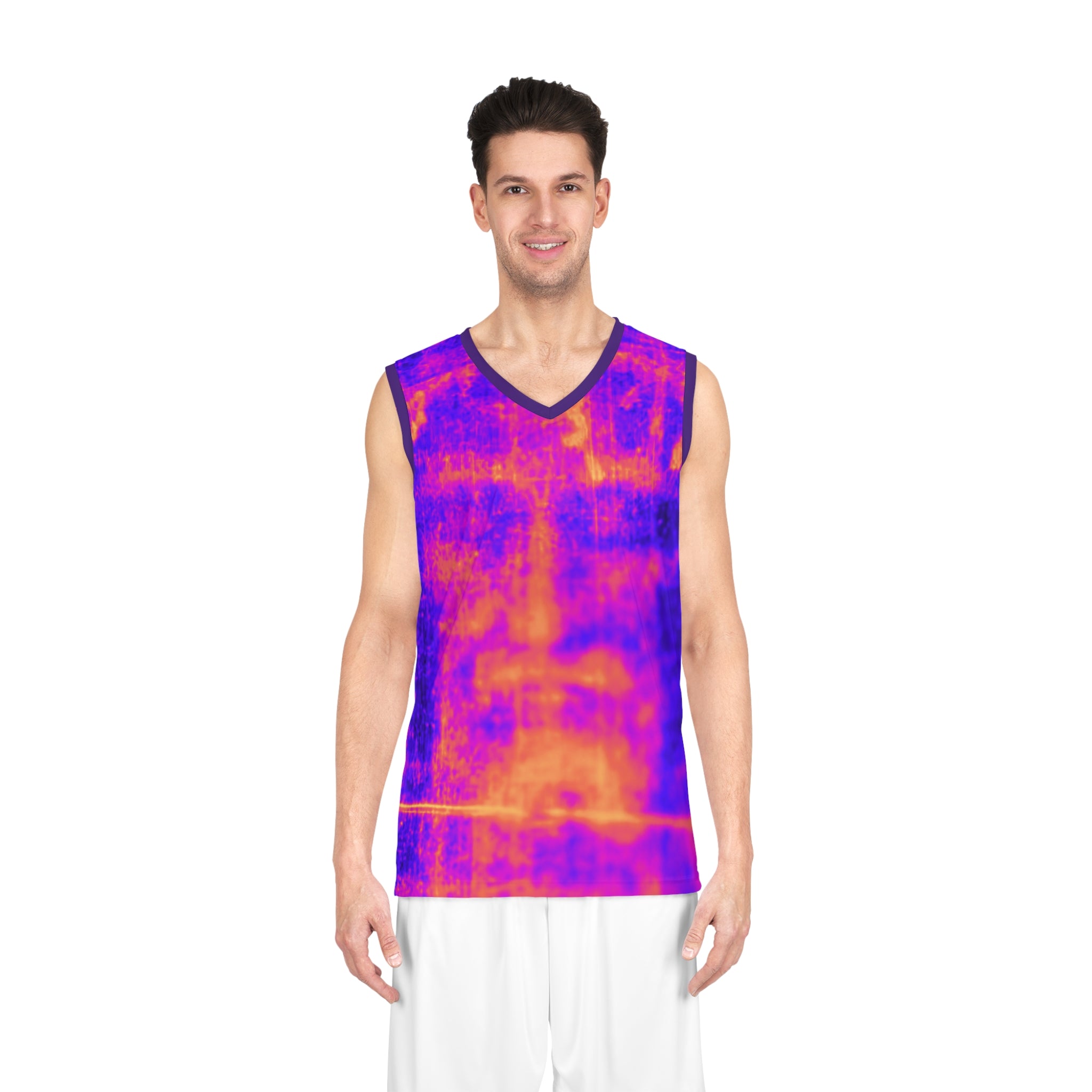 Vibrant Basketball Jersey - Stylish Sportswear for Players & Fans